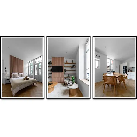 Jaures - Design Et Climatises En Centre Apartment Vichy