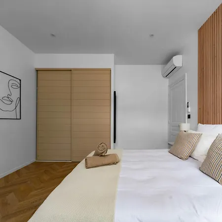 דירה Jaures - Design Et Climatises En Centre *