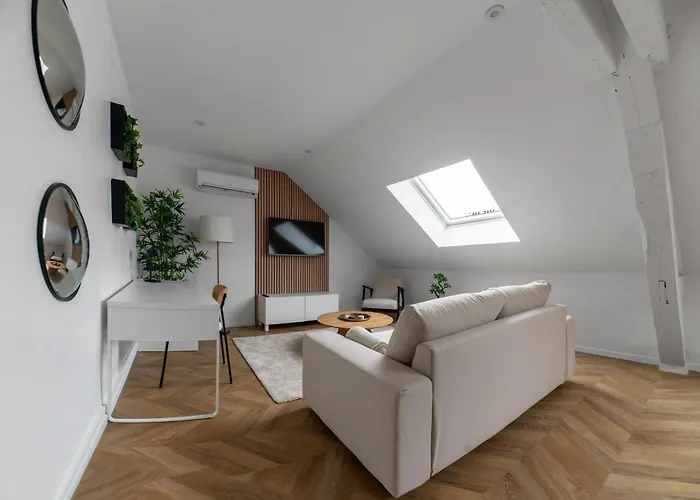 Jaures - Design Et Climatises En Centre Апартаменты Виши