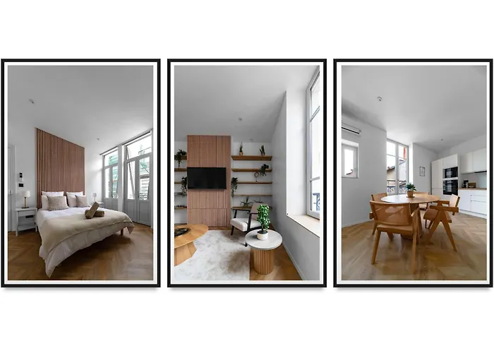 Jaures - Design Et Climatises En Centre Апартаменты Виши
