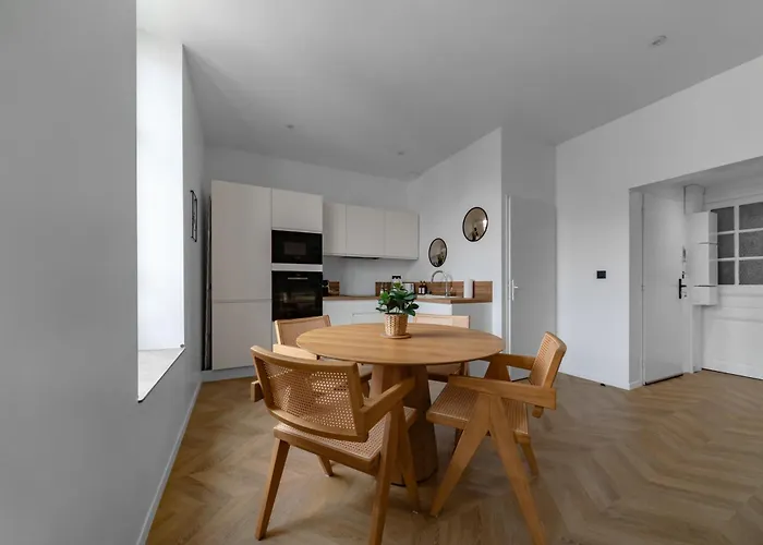 Jaures - Design Et Climatises En Centre Апартаменты Виши