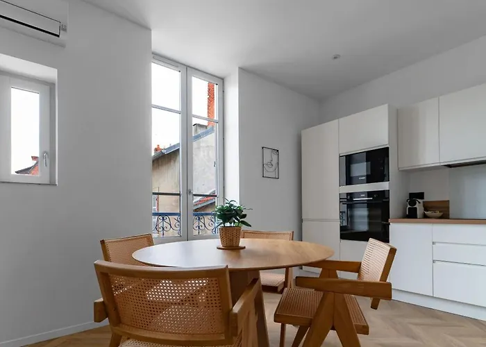 Апартаменты Jaures - Design Et Climatises En Centre *