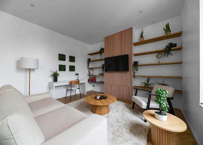 Jaures - Design Et Climatises En Centre Апартаменты Виши