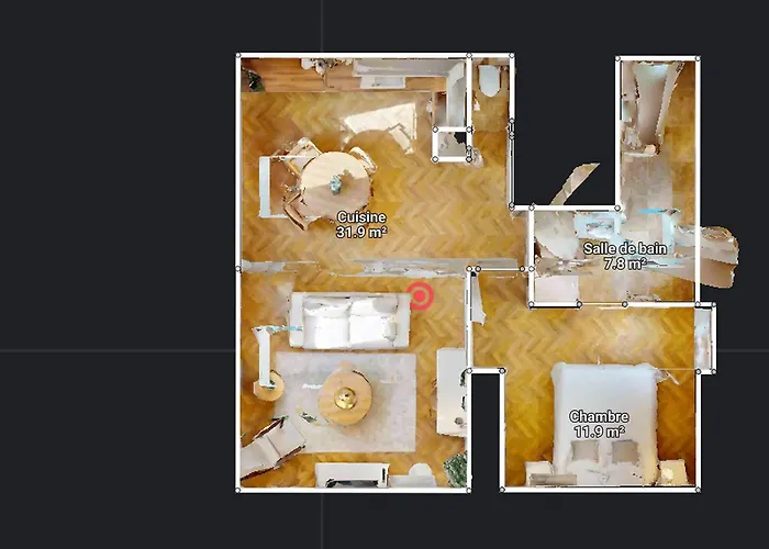 Апартаменты Jaures - Design Et Climatises En Centre *